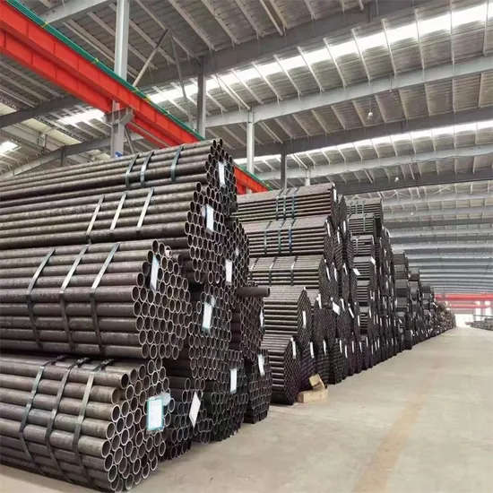 High Quality ASTM Black Cold Rolled Round Mild Carbon Steel Pipe